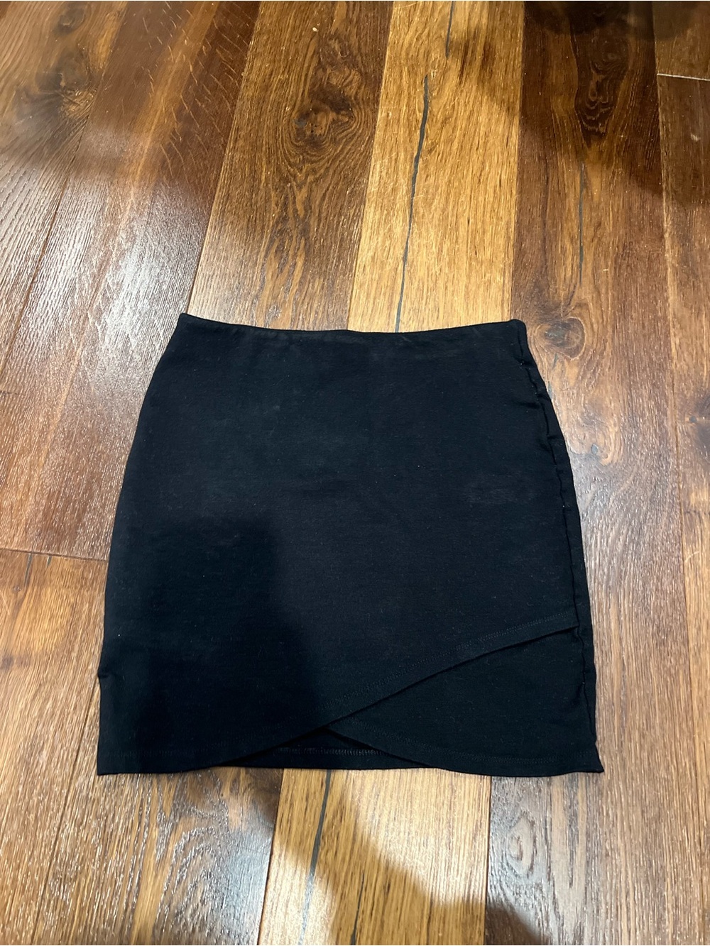 Talula Skirt Black Wrap Mini Skirt